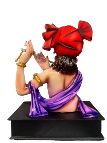 Divine Krishna Flute Idol – Handcrafted Showpiece - Image 4