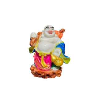 Colorful Laughing Buddha showpiece for Home Décor